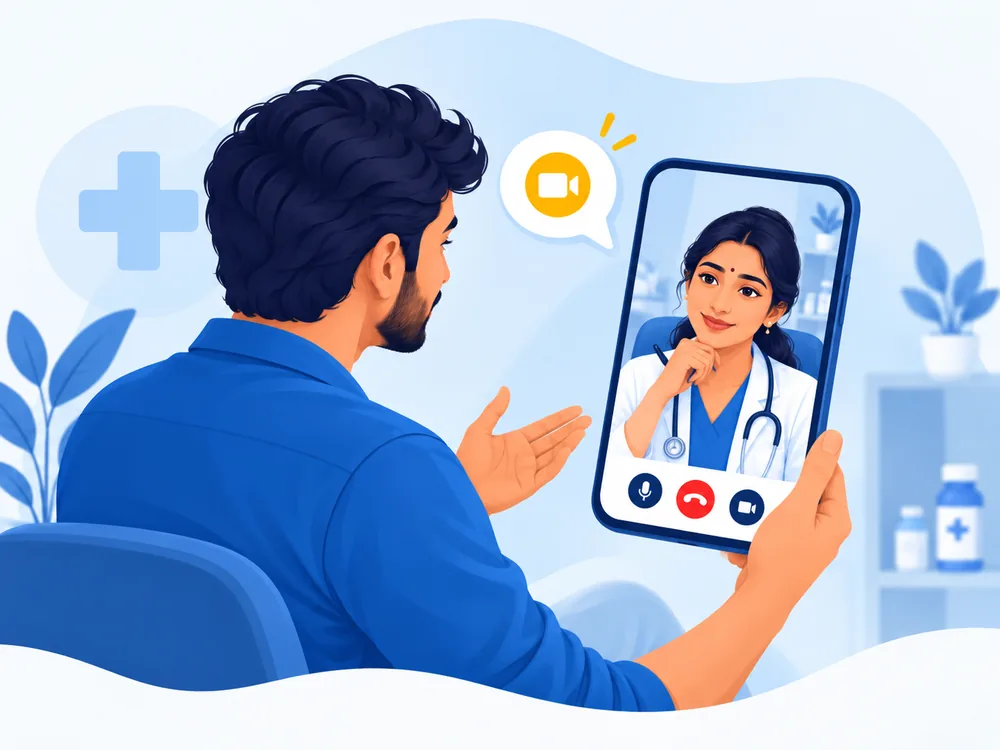 डॉक्टर से ऑनलाइन बात